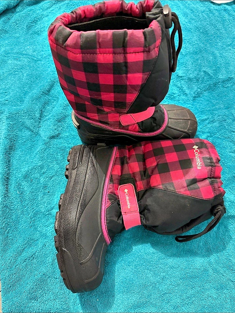Columbia Powderbug Plus II Print Plaid Winter Boots 2